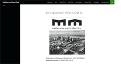 Desktop Screenshot of melbournemensshed.org